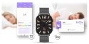 Smartwatch Gravity GT15-4 Niebieski Pasek Silikonowy + Tytanowa Bransoleta Smartwatch Gravity GT15-4 Niebieski Pasek Silikonowy + Tytanowa Bransoleta