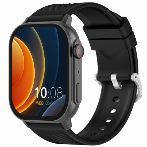 Smartwatch Gravity GT15-5 Czarny Pasek Silikonowy + Tytanowa Bransoleta Smartwatch Gravity GT15-5 Czarny Pasek Silikonowy + Tytanowa Bransoleta