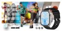Smartwatch Gravity GT15-9 Czarny Pasek Silikonowy + Srebrna Bransoleta Smartwatch Gravity GT15-9 Czarny Pasek Silikonowy + Srebrna Bransoleta