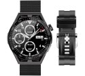 Smartwatch Rubicon RNCE88-2 Czarny- Czarny Pasek Silikonowy + Czarna Bransoleta Smartwatch Rubicon RNCE88-2 Czarny- Czarny Pasek Silikonowy + Czarna Bransoleta