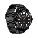 Smartwatch Veltori VT150-1 Czarny Pasek Silikonowy + Czarna Bransoleta Smartwatch Veltori VT150-1 Czarny Pasek Silikonowy + Czarna Bransoleta