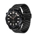 Smartwatch Veltori VT150-1 Czarny Pasek Silikonowy + Czarna Bransoleta Smartwatch Veltori VT150-1 Czarny Pasek Silikonowy + Czarna Bransoleta
