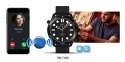 Smartwatch Veltori VT150-1 Czarny Pasek Silikonowy + Czarna Bransoleta Smartwatch Veltori VT150-1 Czarny Pasek Silikonowy + Czarna Bransoleta