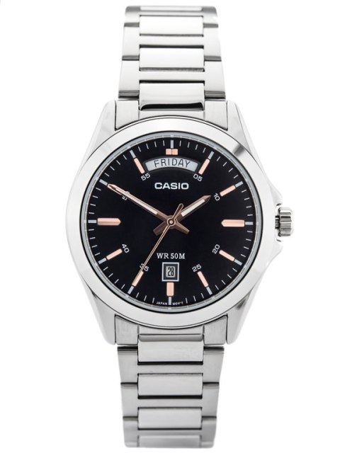 ZEGAREK MĘSKI CASIO MTP-1370D-1A2V (zd025a) + BOX