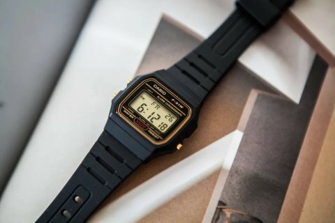 ZEGAREK MĘSKI CASIO F-91WG-9QDF + BOX ZEGAREK MĘSKI CASIO F-91WG-9QDF + BOX
