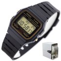 ZEGAREK MĘSKI CASIO F-91WG-9QDF + BOX ZEGAREK MĘSKI CASIO F-91WG-9QDF + BOX