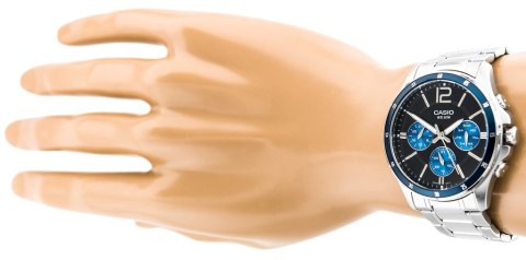 ZEGAREK MĘSKI CASIO MTP-1374D-2AV (zd063c) + BOX