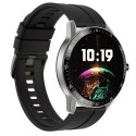 SMARTWATCH MĘSKI G. Rossi SW018-1 silver/black (sg012a) WŁASNE TARCZE SMARTWATCH MĘSKI G. Rossi SW018-1 silver/black (sg012a) WŁASNE TARCZE