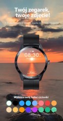 SMARTWATCH MĘSKI G. Rossi SW018-1 silver/black (sg012a) WŁASNE TARCZE SMARTWATCH MĘSKI G. Rossi SW018-1 silver/black (sg012a) WŁASNE TARCZE