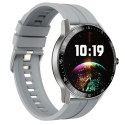 SMARTWATCH MĘSKI G. Rossi SW018-2 silver/gray (sg012b) WŁASNE TARCZE SMARTWATCH MĘSKI G. Rossi SW018-2 silver/gray (sg012b) WŁASNE TARCZE