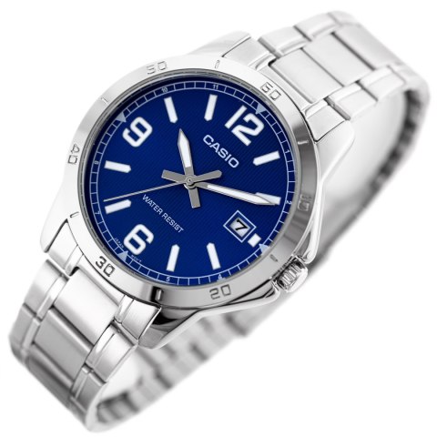 ZEGAREK MĘSKI CASIO MTP-V004D-2B (zd047g) + BOX ZEGAREK MĘSKI CASIO MTP-V004D-2B (zd047g) + BOX