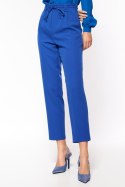 Spodnie Chabrowe spodnie typu paperbag SD67 Blue - Nife - 36 Spodnie Chabrowe spodnie typu paperbag SD67 Blue - Nife - 36