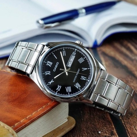 ZEGAREK MĘSKI CASIO MTP-V006D-1B (zd210d) + BOX ZEGAREK MĘSKI CASIO MTP-V006D-1B (zd210d) + BOX