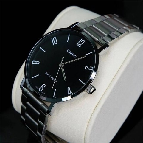 ZEGAREK MĘSKI CASIO MTP-VT01D-1B2 (zd165i) + BOX ZEGAREK MĘSKI CASIO MTP-VT01D-1B2 (zd165i) + BOX