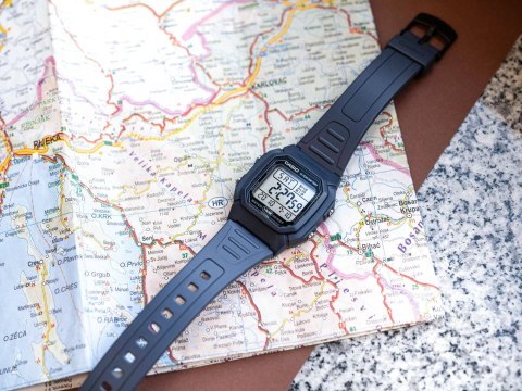ZEGAREK MĘSKI CASIO W-800H-2A (zd100c) - KLASYKA + BOX ZEGAREK MĘSKI CASIO W-800H-2A (zd100c) - KLASYKA + BOX