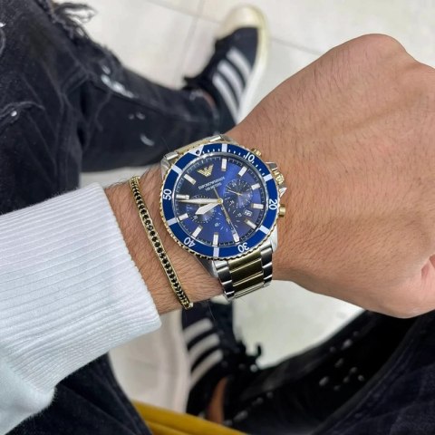 ZEGAREK MĘSKI EMPORIO ARMANI AR11362 - DIVER (zi027a) ZEGAREK MĘSKI EMPORIO ARMANI AR11362 - DIVER (zi027a)