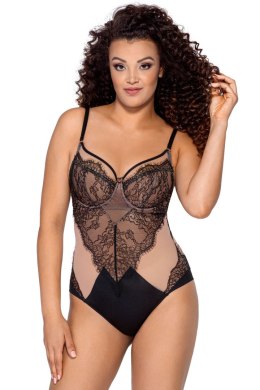 Gorsety, body, pasy Body Model Jardin 021 Black - Ava - 80F