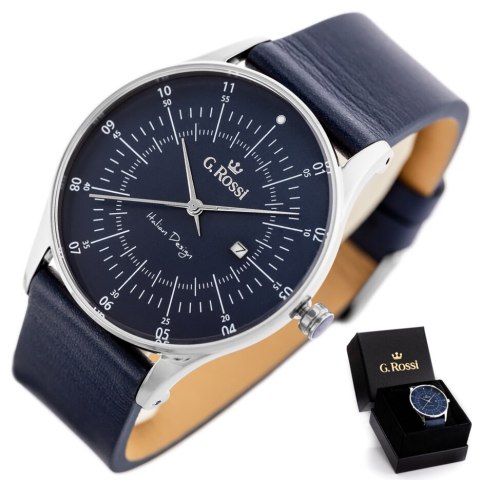 ZEGAREK G. ROSSI - 7028A4-6F1 (zg339c) + BOX ZEGAREK G. ROSSI - 7028A4-6F1 (zg339c) + BOX