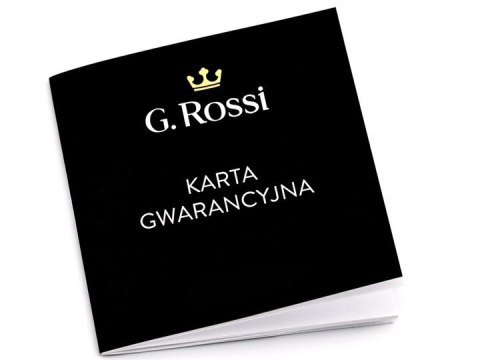 ZEGAREK G. ROSSI - G.R12110B-4D1 (zg876c) + BOX ZEGAREK G. ROSSI - G.R12110B-4D1 (zg876c) + BOX