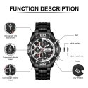 ZEGAREK MĘSKI NAVIFORCE NF8018 - CHRONOGRAF (zn122b) + BOX ZEGAREK MĘSKI NAVIFORCE NF8018 - CHRONOGRAF (zn122b) + BOX