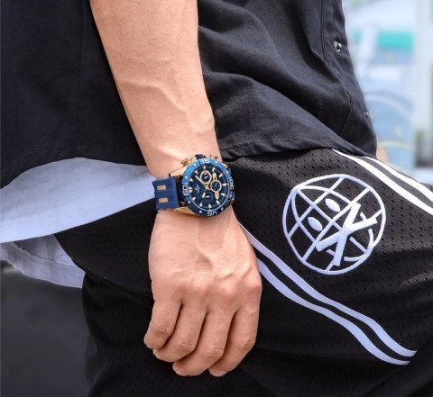 ZEGAREK MĘSKI NAVIFORCE NF8019T - CHRONOGRAF (zn125e) + BOX ZEGAREK MĘSKI NAVIFORCE NF8019T - CHRONOGRAF (zn125e) + BOX