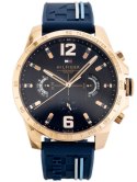 ZEGAREK MĘSKI TOMMY HILFIGER 1791474 DECKER (zf001d) + BOX ZEGAREK MĘSKI TOMMY HILFIGER 1791474 DECKER (zf001d) + BOX