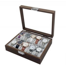 Abschließbare Box für 10 Uhren mit PDMDF05-Glas