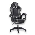 Fotel gamingowy obrotowy z podnóżkiem EC GAMING masażer KO24SZ Fotel gamingowy obrotowy z podnóżkiem EC GAMING masażer KO24SZ
