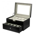 Schatulle für 20 UHREN MIT PD46 SCHUBLADE Schatulle für 20 UHREN MIT PD46 SCHUBLADE