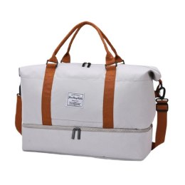 Set Reisetasche mit zwei Fächern und Kosmetikkoffer 51x25x39cm T263SZ