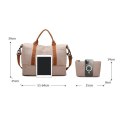 Set Reisetasche mit zwei Fächern und Kosmetikkoffer 51x25x39cm T263SZ Set Reisetasche mit zwei Fächern und Kosmetikkoffer 51x25x39cm T263SZ