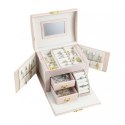 Szkatułka na biżuterię kuferek etui organizer PD120PR Szkatułka na biżuterię kuferek etui organizer PD120PR