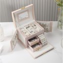 Szkatułka na biżuterię kuferek etui organizer PD120PR Szkatułka na biżuterię kuferek etui organizer PD120PR