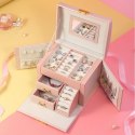 Szkatułka na biżuterię kuferek etui organizer PD120PR Szkatułka na biżuterię kuferek etui organizer PD120PR