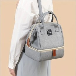 Tasche, Kinderwagen Organizer für Mama, Papa grau 26x23x18cm PLM29SZ