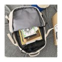 Universeller Schulsportrucksack mit Taschen, cremefarben PL164K Universeller Schulsportrucksack mit Taschen, cremefarben PL164K