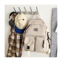 Universeller Schulsportrucksack mit Taschen, cremefarben PL164K Universeller Schulsportrucksack mit Taschen, cremefarben PL164K