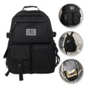 Universeller Schulsportrucksack mit Taschen, schwarz PL164CZ Universeller Schulsportrucksack mit Taschen, schwarz PL164CZ