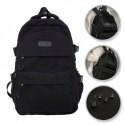 Universeller Schulsportrucksack mit Taschen, schwarz PL165CZ Universeller Schulsportrucksack mit Taschen, schwarz PL165CZ