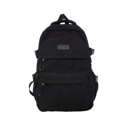 Universeller Schulsportrucksack mit Taschen, schwarz PL165CZ