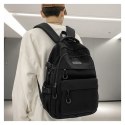 Universeller Schulsportrucksack mit Taschen, schwarz PL165CZ Universeller Schulsportrucksack mit Taschen, schwarz PL165CZ