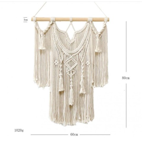 Wandbehang aus Makramee WN25 Wandbehang aus Makramee WN25