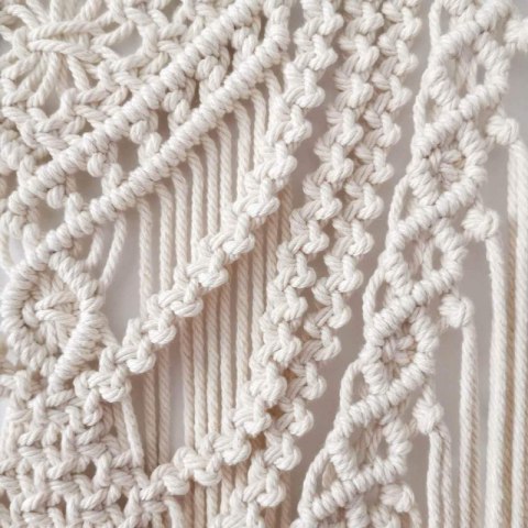 Wandbehang aus Makramee WN7 Wandbehang aus Makramee WN7