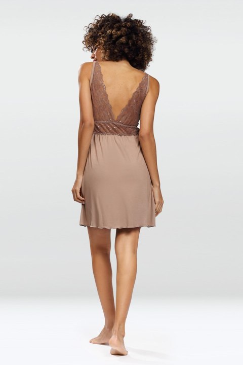 Koszulka Model Evelina Cappuccino - DKaren - XXL Koszulka Model Evelina Cappuccino - DKaren - XXL