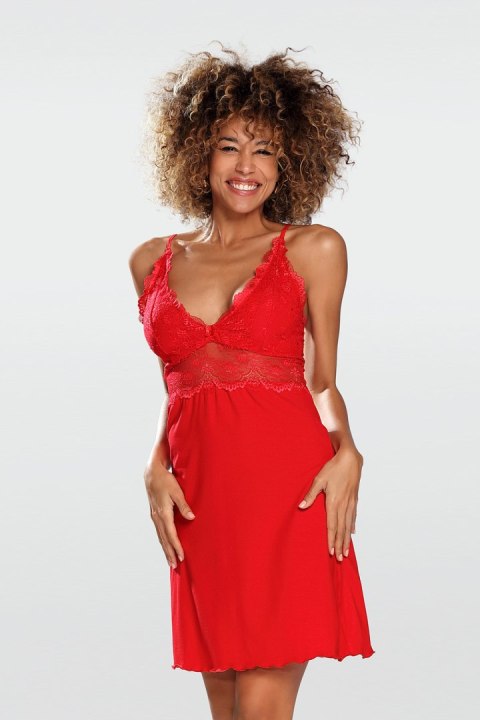 Koszulka Model Pia Red - DKaren - S Koszulka Model Pia Red - DKaren - S