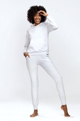 Spodnie Komplet Model Seattle White - DKaren - L