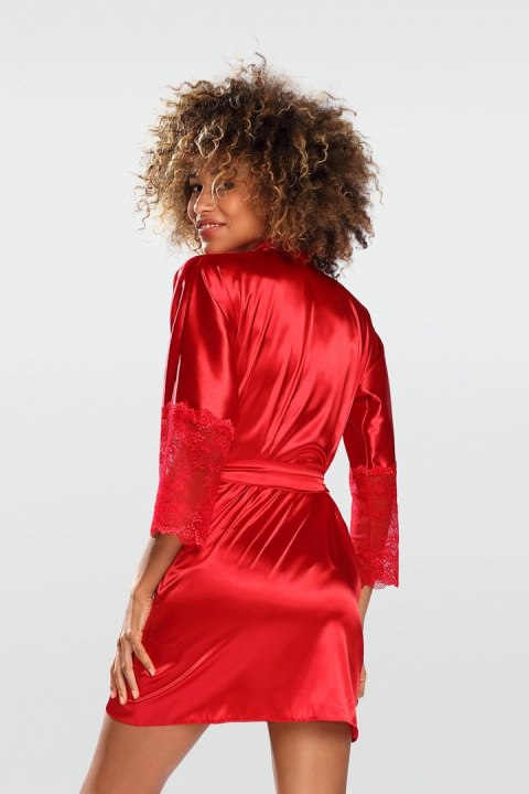 Szlafrok Peniuar Model Cameron Red - DKaren - XL Szlafrok Peniuar Model Cameron Red - DKaren - XL