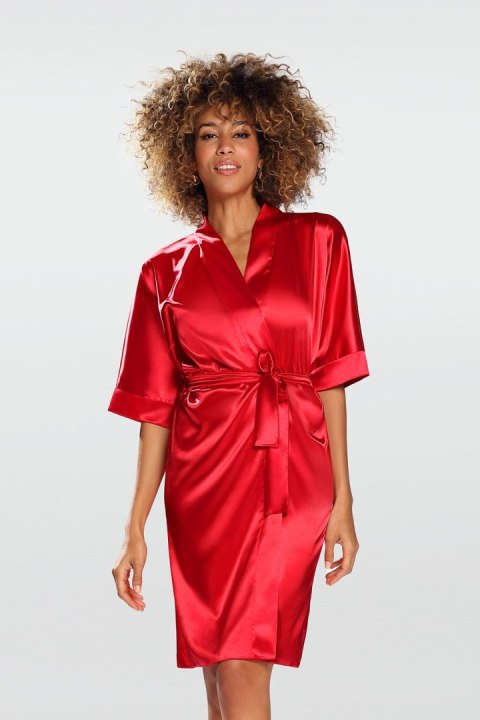 Szlafrok Peniuar Model Nable 100 Red - DKaren - L