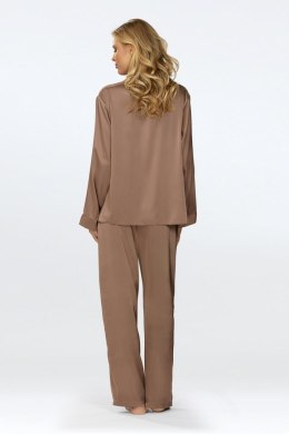 Piżama Damska Model Amina Light Brown - DKaren - XL