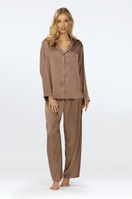 Piżama Damska Model Amina Light Brown - DKaren - XXL